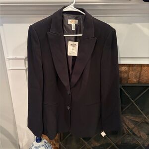 Talbots Elegant Black Blazer